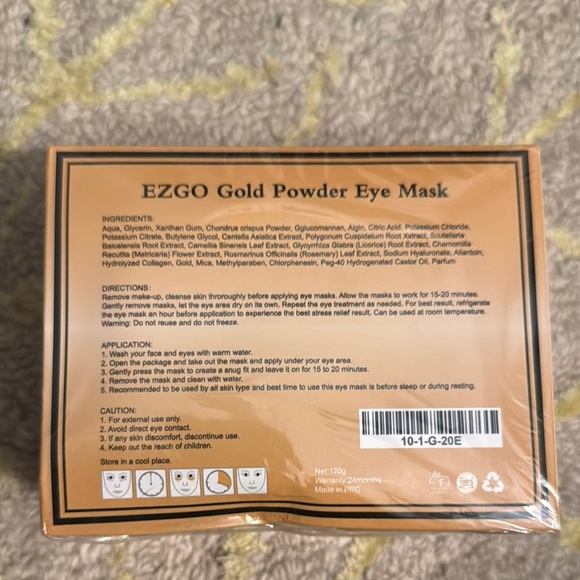 K- beauty Gold Collagen Eye Mask - Picture 3 of 3